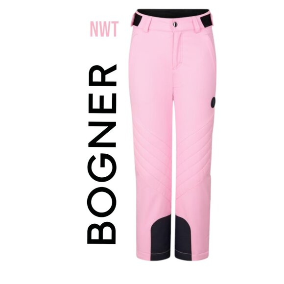NWT Bogner Abbey-T Pink Girls Ski Pants Size Large MSRP $275